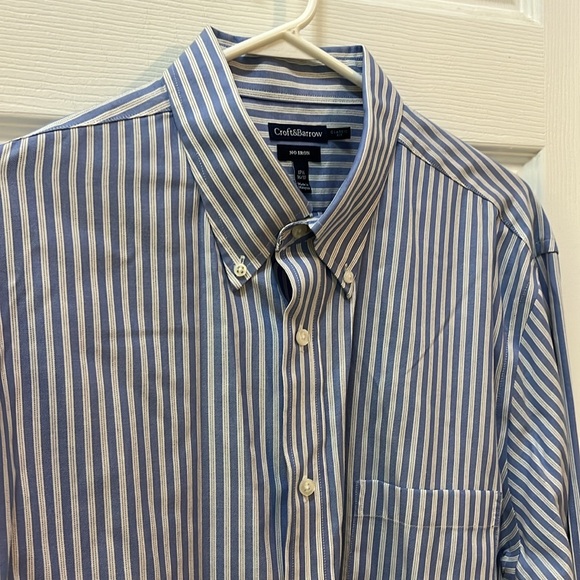 Croft & Barrow No Iron Dress Shirt 👔 - Picture 3 of 9